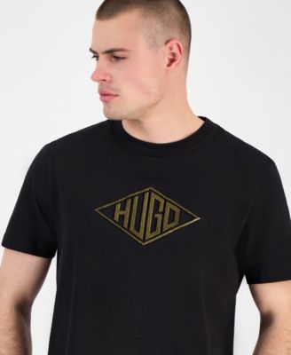 HUGO by Men's Dalendi Regular-Fit Embroidered Logo Graphic T-Shirt 