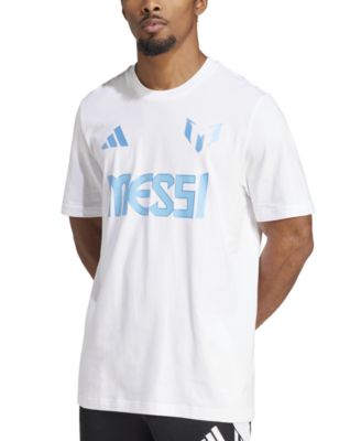 adidas - Men's Messi Standard-Fit Graphic T-Shirt