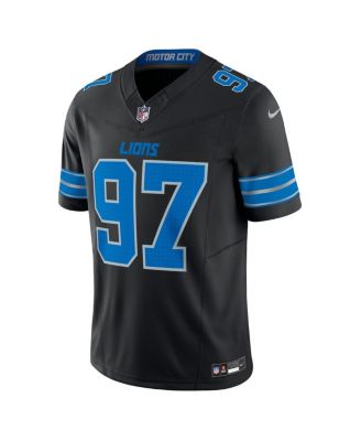 Men's Aidan Hutchinson Black Detroit Lions 2nd Alternate Vapor F.U.S.E. Limited Jersey