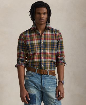 Polo Ralph Lauren - Men's Classic-Fit Plaid Performance Shirt
