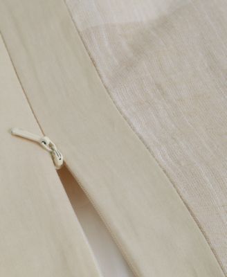 Clifton Cotton/Linen Stripe 3-Pc. Duvet Cover Set, Full/Queen, Exclusively at Macy's