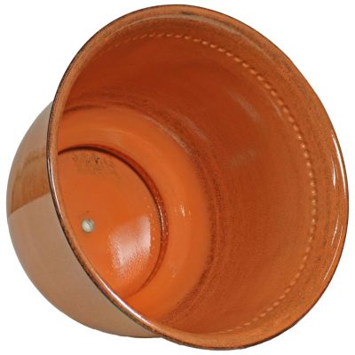 Michael Metal Indoor or Outdoor Planter with Drainage Hole - 14.5 in