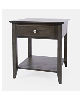 Standard Wood Espresso Modern End Table