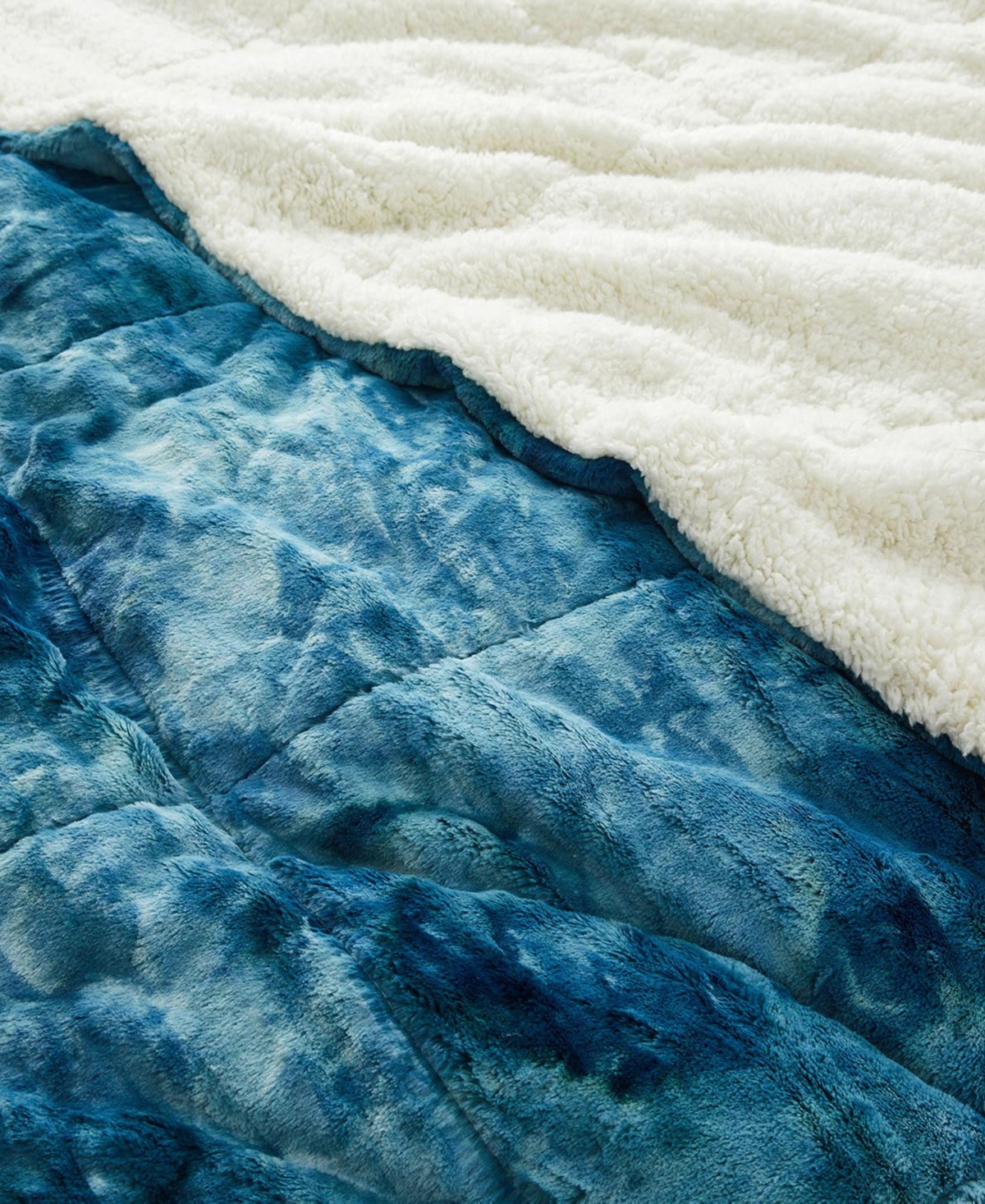 Unikome Velvet Sherpa Reversible Comforter, King