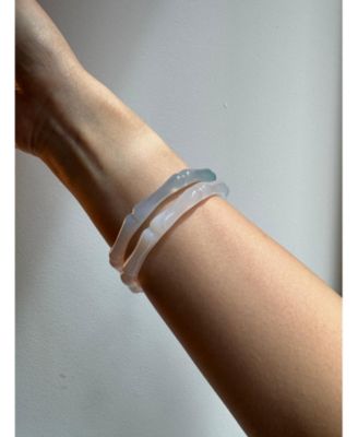 Bambam — Bamboo shaped skinny jade stone bangle
