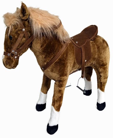 Детская мягкая игрушка Ponyland Music Standing Horse, 34", Plush, Ages 3+