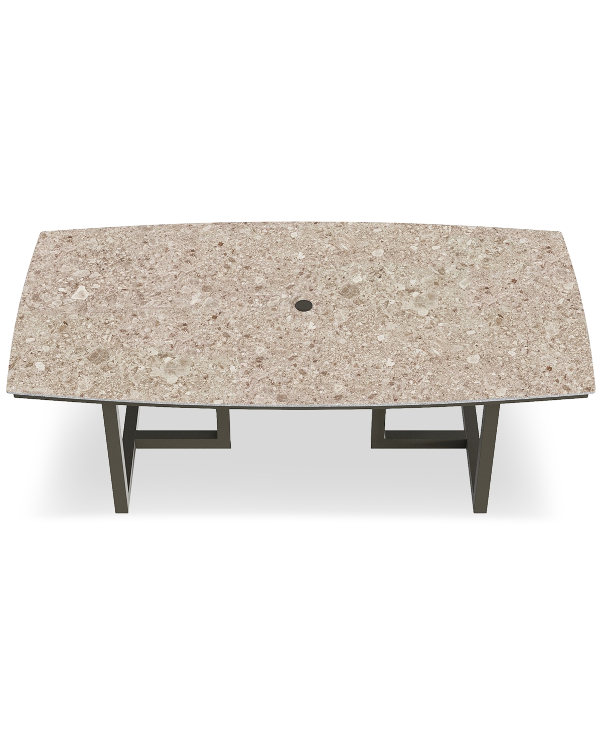 AGIO BARTOW OUTDOOR 84" X 42" RECTANGULAR DINING TABLE, CREATED FOR MACY'S 