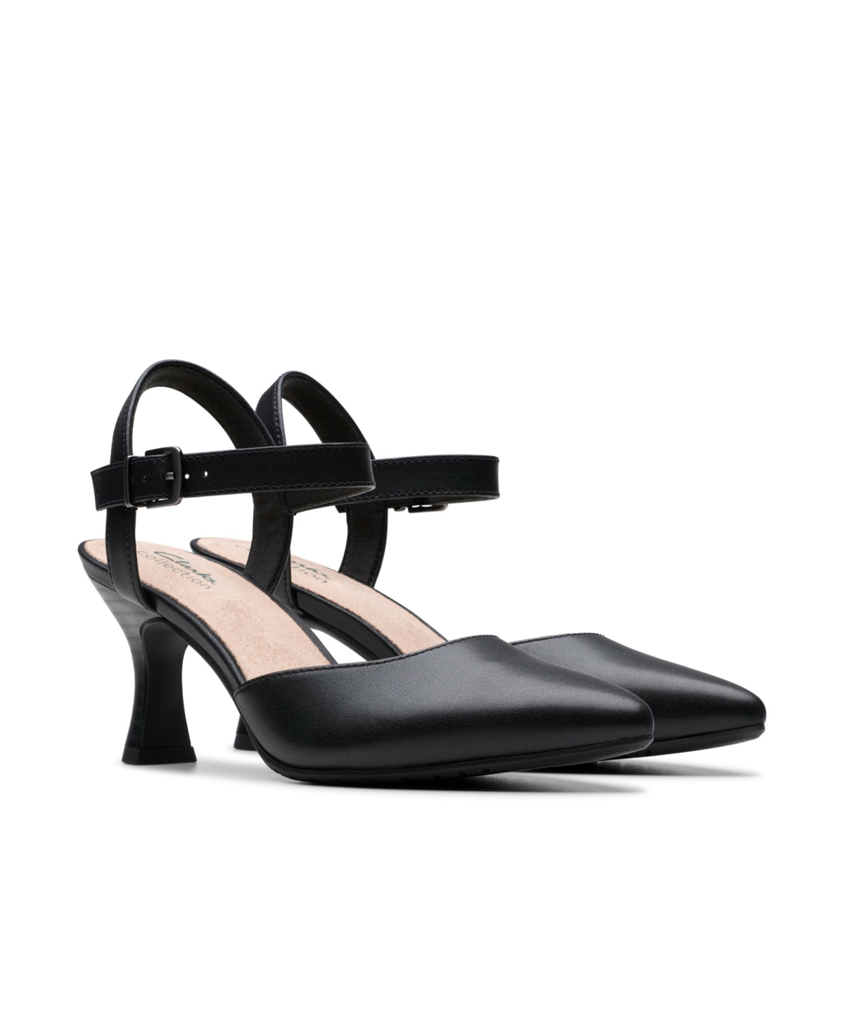 Clarks Kataleyna Cora In Black Leather