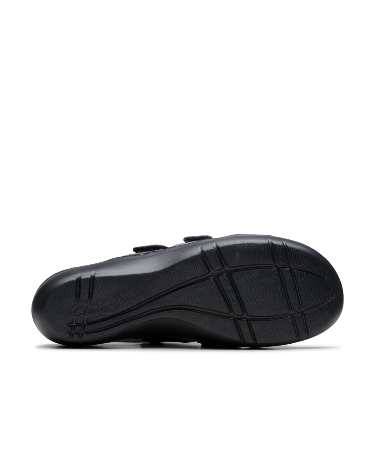 Clarks Merliah 2 Bali In Navy Combi Leather