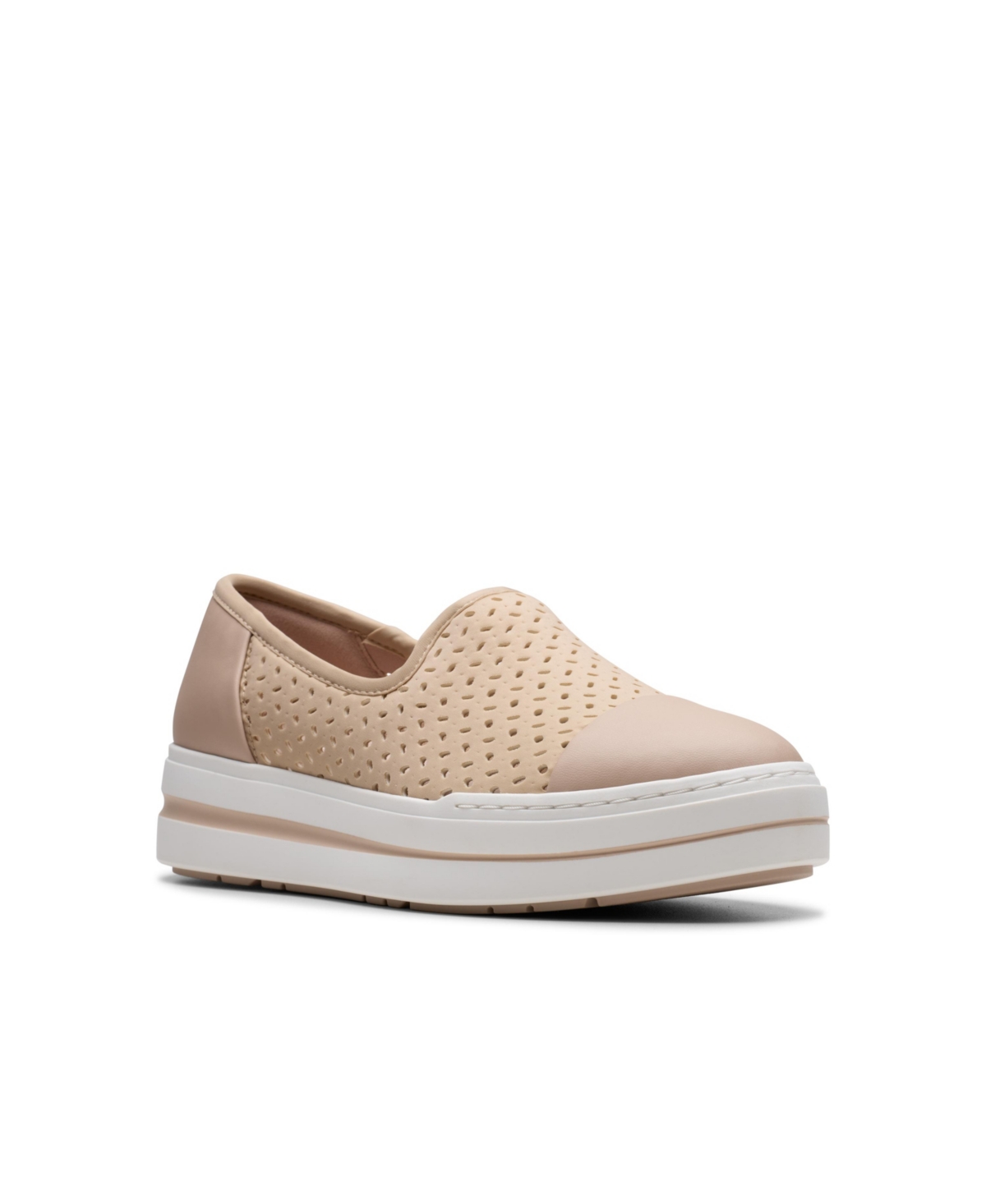 Clarks Audreigh Star In Beige Textile In Sand Textile