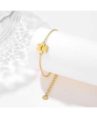 PurePaw Link Chain Paw Cutout Charm Bracelet