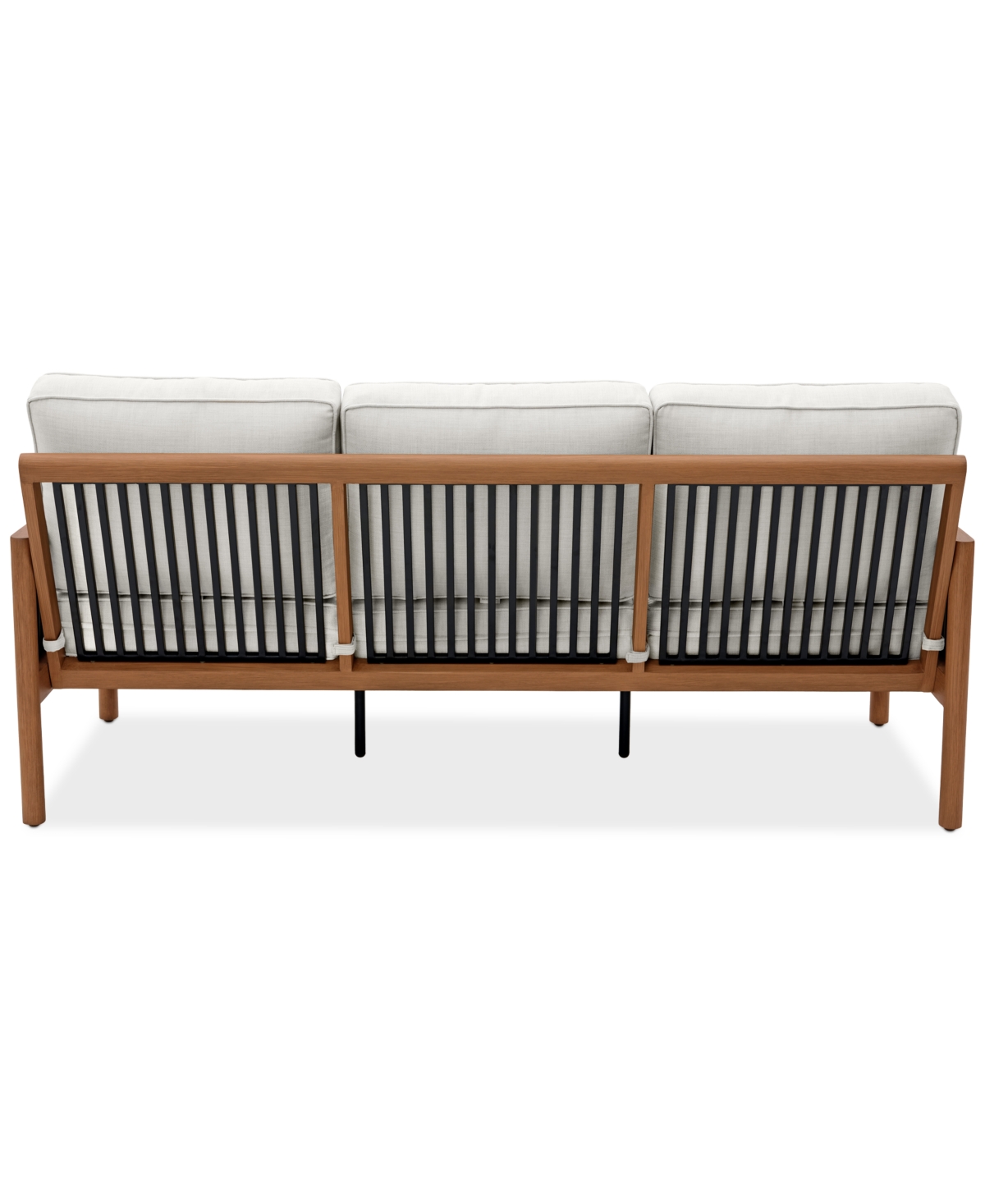 Agio Baxley Outdoor Sofa, Created For Macys In Pearl White