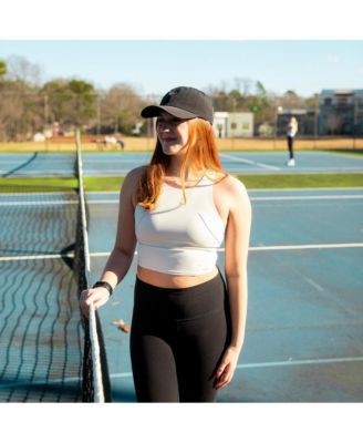 Unisex Adjustable Running Hat - Black