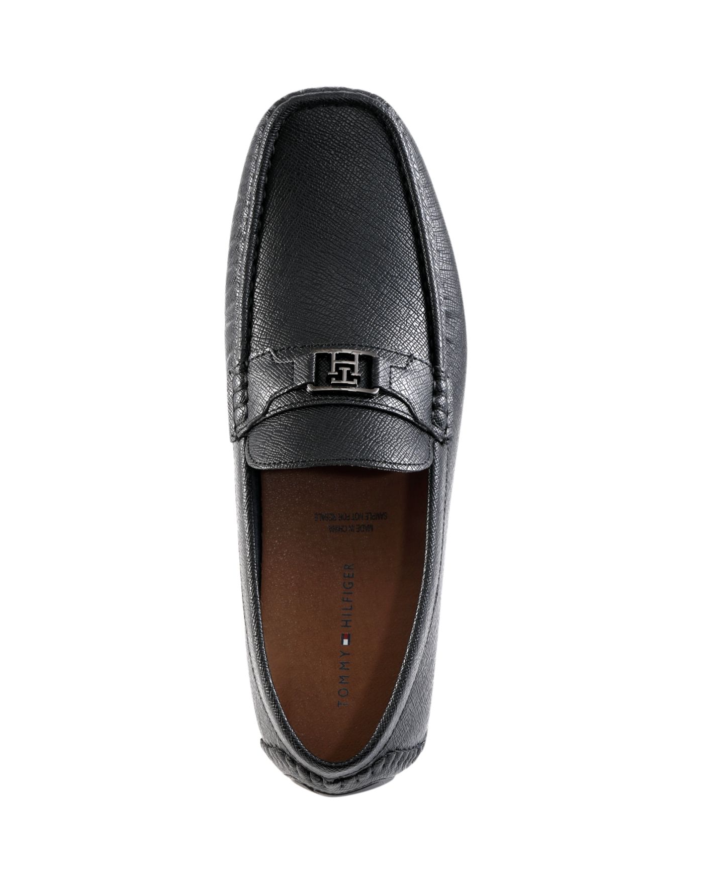 Мужские туфли Tommy Hilfiger Attle Moc Toe Driving, цвет: Чёрный — фото 3