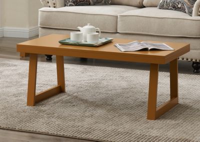 Charlie Rectangular Coffee Table, Center Table, Cocktail Tea Table for Living Room