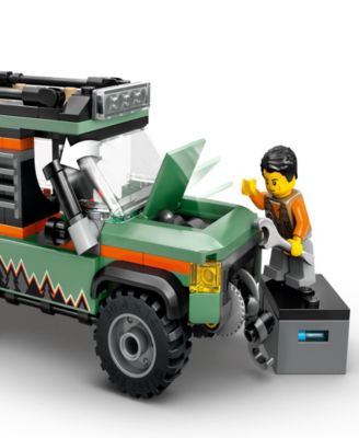 City Off-Road 4 x 4 Mountain Truck Building Toy 60447, 221 Pieces