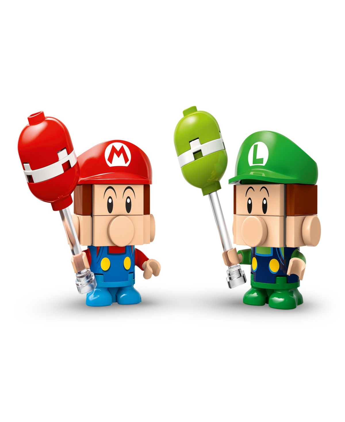 Lego Super Mario Kart Baby Mario Vs. Baby Luigi Building Toy 72034, 321 Pieces In Multi Color