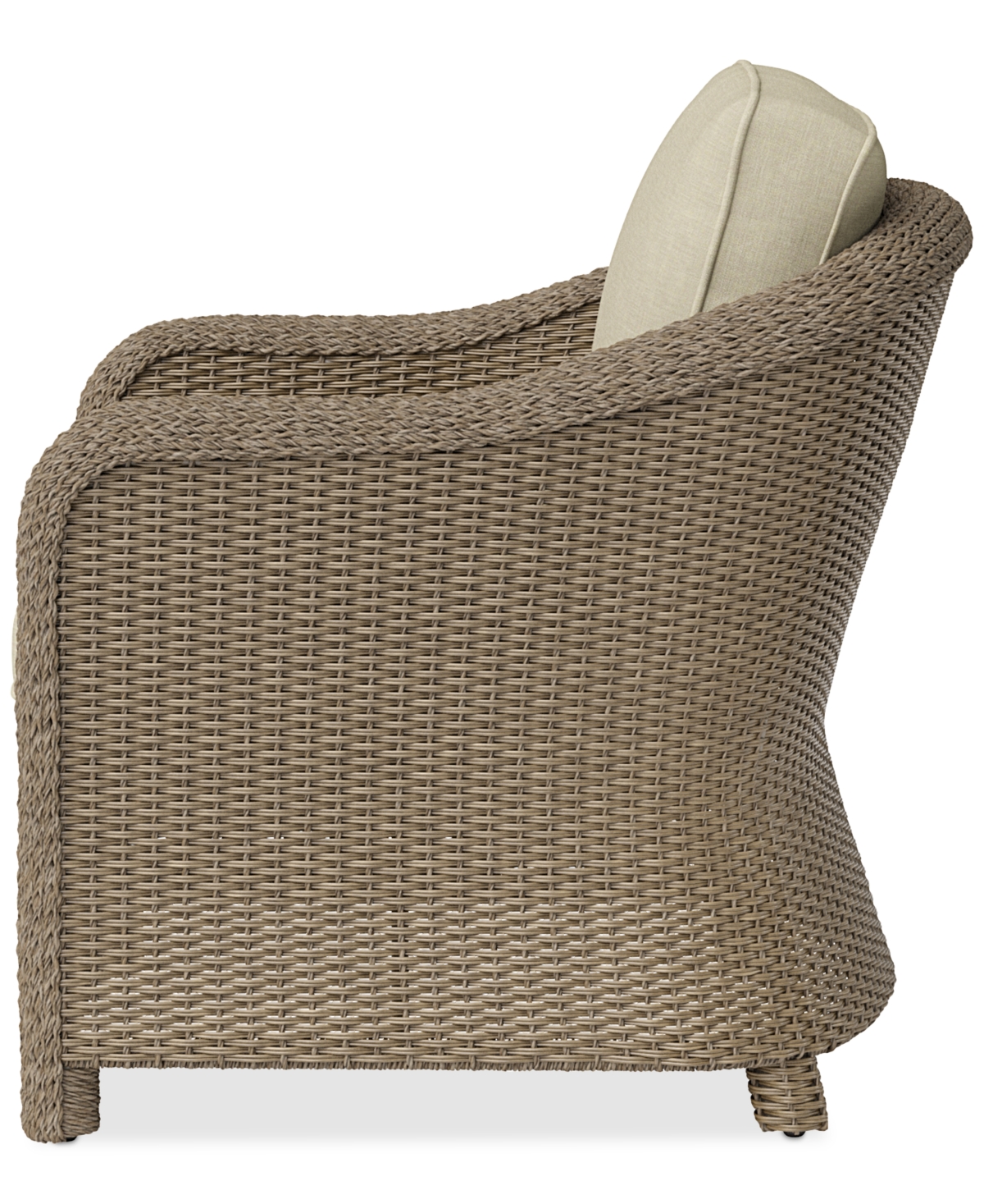 Agio Sonetta Outdoor Lounge Chair In Straw Natural