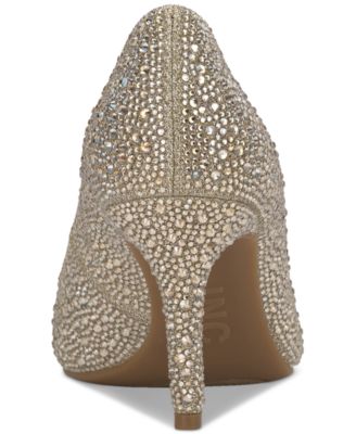 Women's Zitah Embellished Pointed Toe Pumps, Created for Macy's