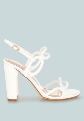 Womens Nyjah Cut Out Chain Sandals