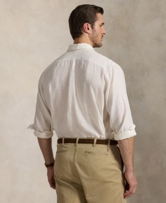 Men's Big & Tall Linen Shirt
