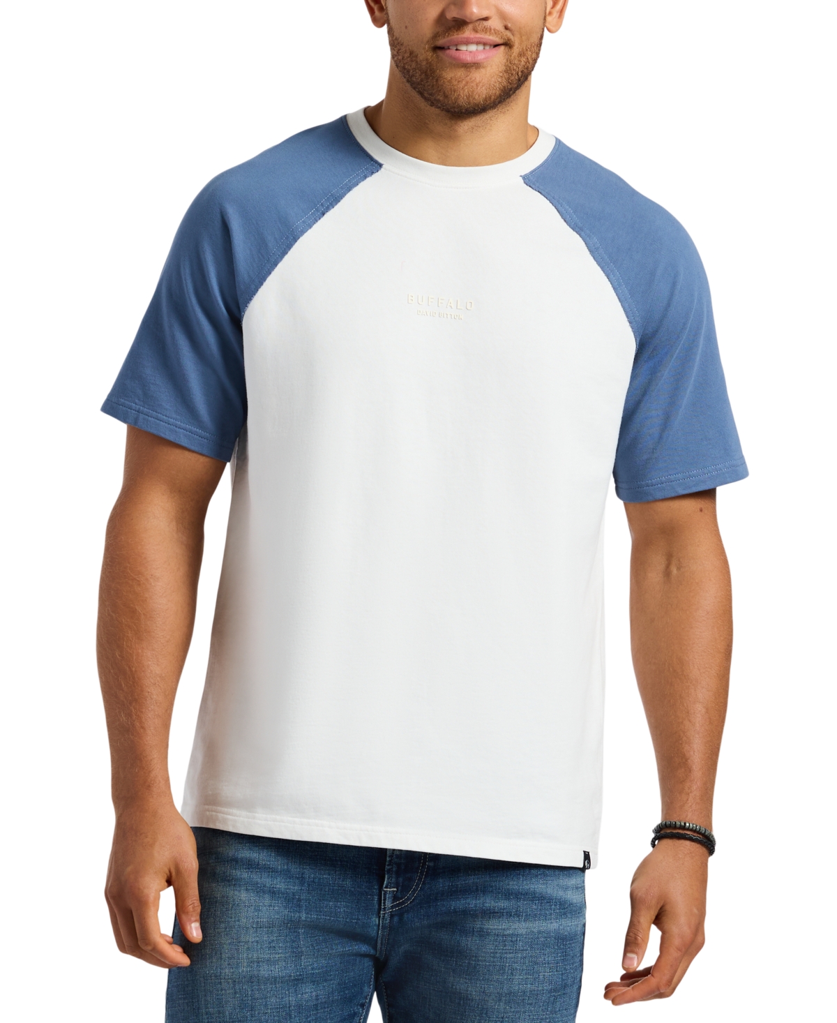 Men's Killabee Colorblocked Raglan Sleeve T-Shirt - Moonlight Blue