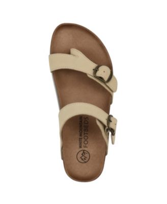 Women's Grams Round Toe Flat Sandals