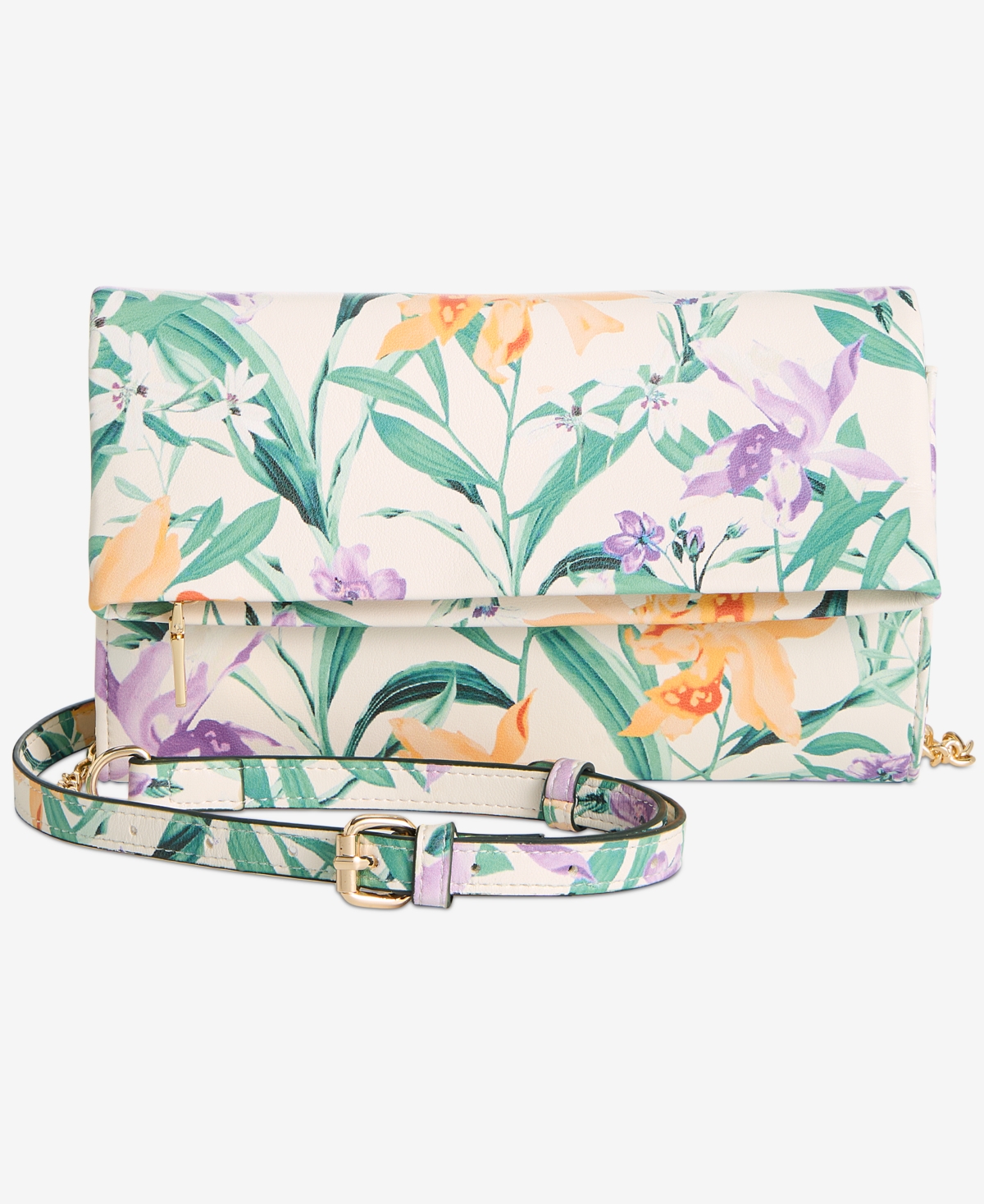 Inc International Concepts Averry Small Floral Crossbody, Exclusively At Macy's In Plia Garden