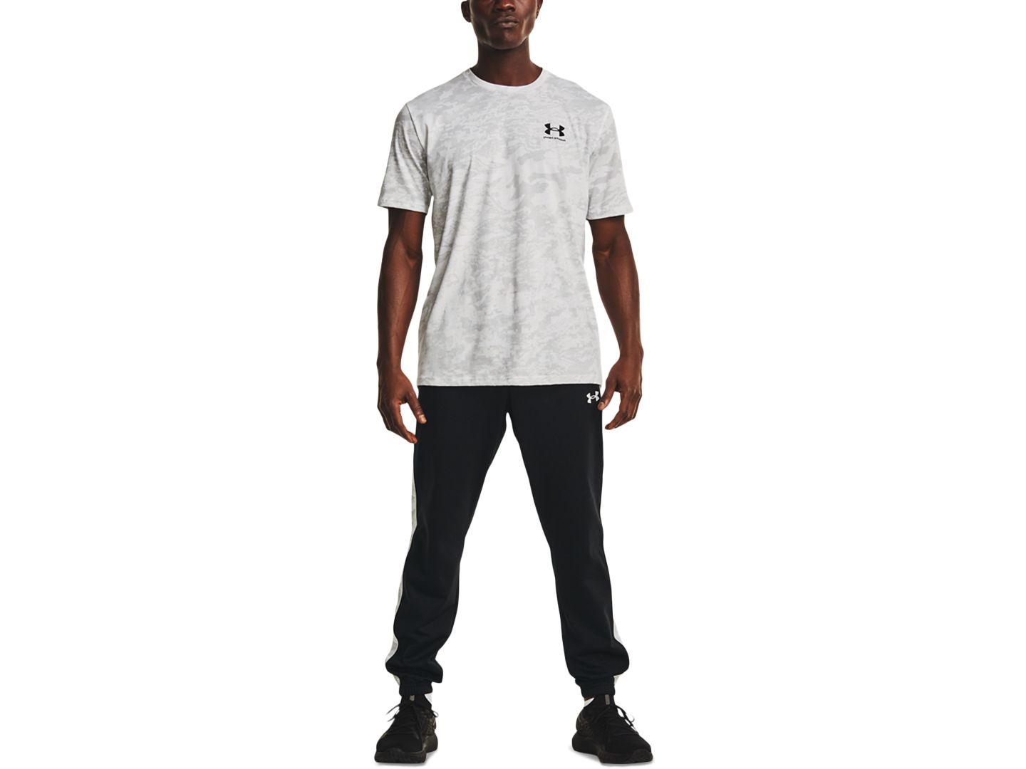 Мужская футболка Under Armour Abc Camo Short Sleeve, цвет: Белый — фото 3