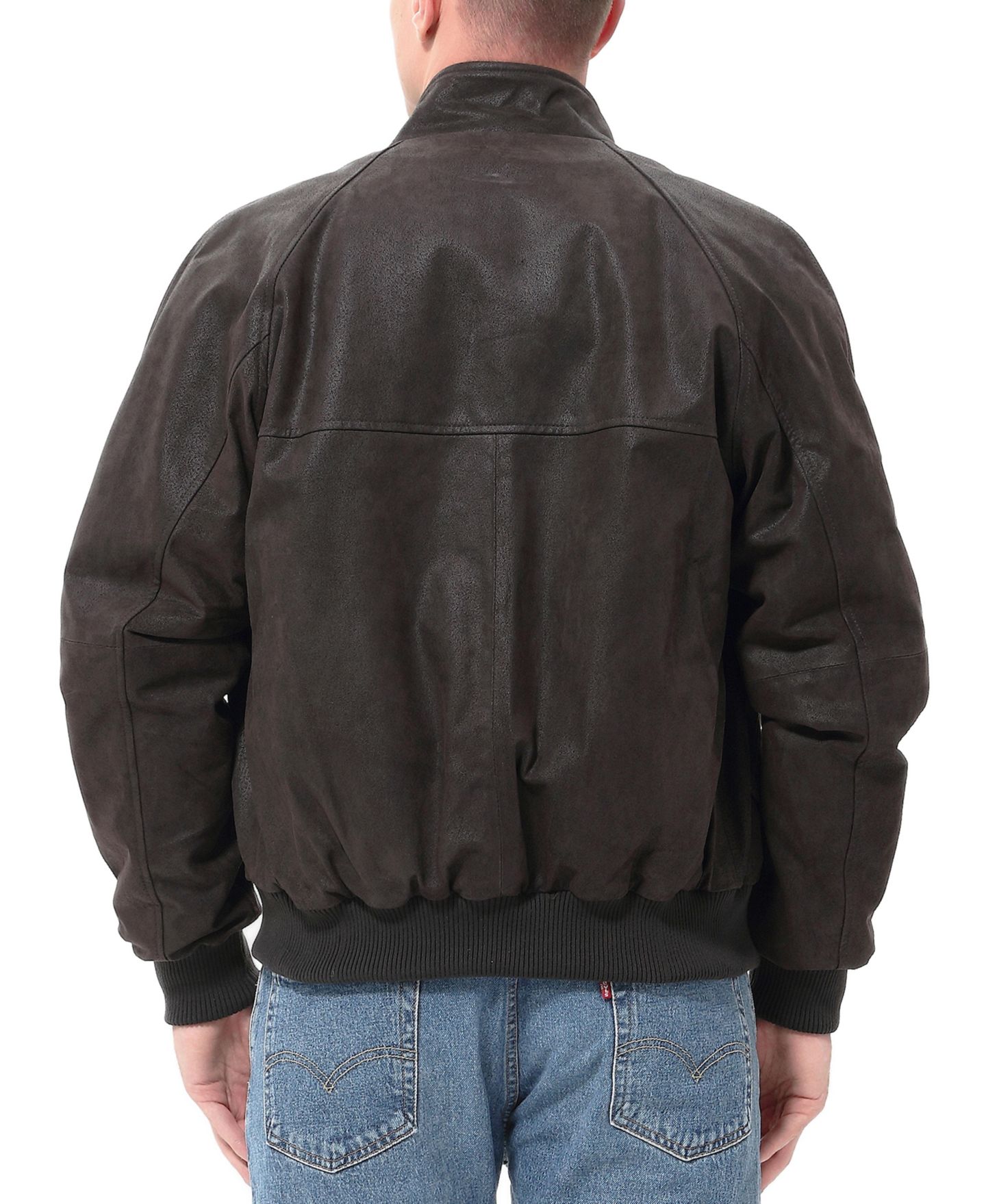 Мужская длинная винтажная кожаная куртка-бомбер Landing Leathers в стиле Второй мировой, цвет: Коричневый, вариант 1 — фото 3