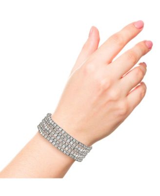 5-Piece Rhinestone Bracelet Set