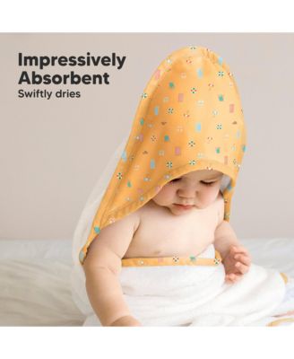 Luxe Baby Hooded Towel, Baby Bath Towel, Hooded Baby Towels, Baby Beach Towel for Newborn, Kids