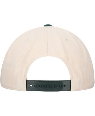 Men's Cream Mountain Dew Retro Golfer Snapback Hat