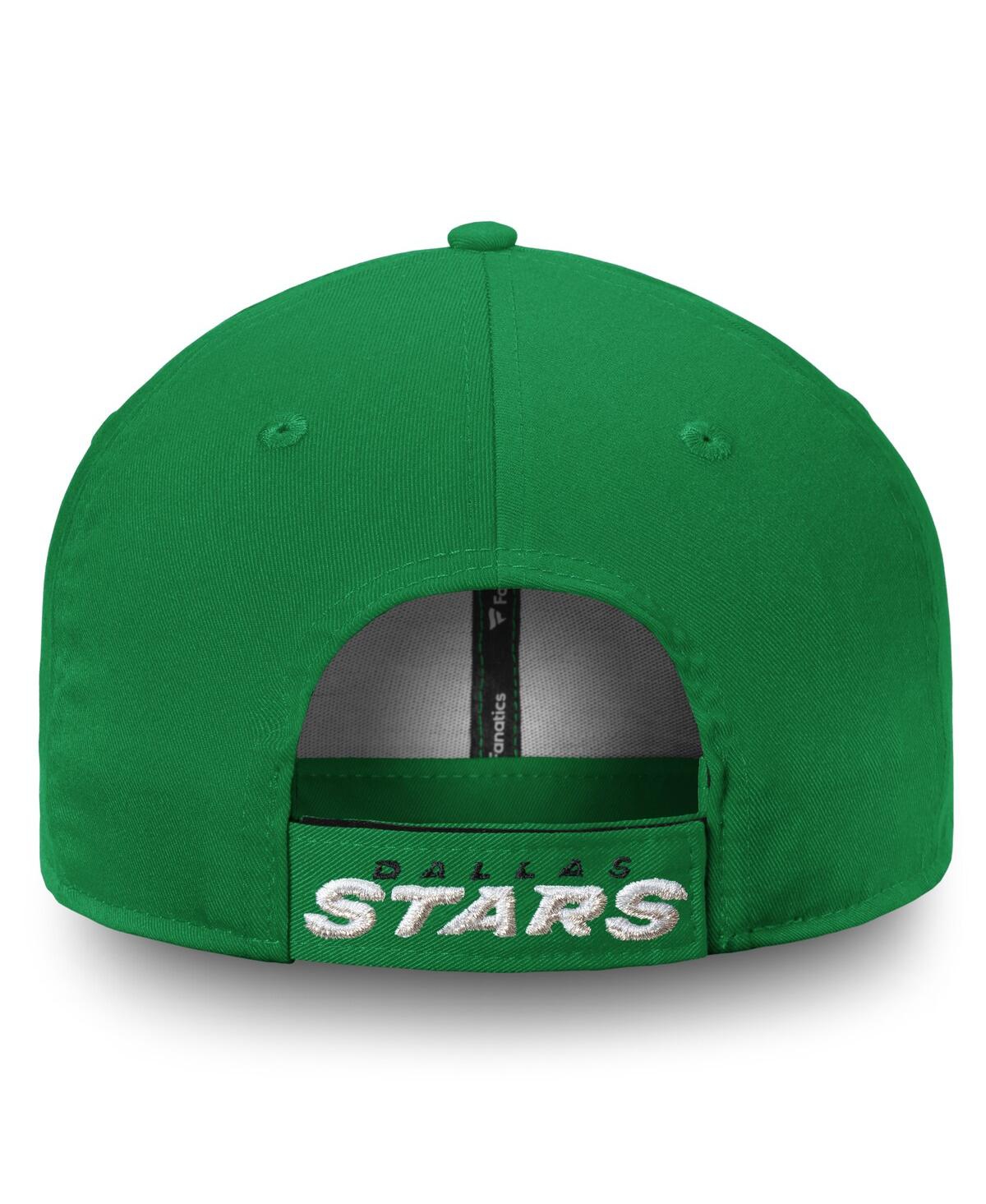 Fanatics Men's Kelly Green Dallas Stars Core Adjustable Hat In Kelly Green