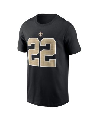 Men's Rashid Shaheed Black New Orleans Saints Name Number T-Shirt