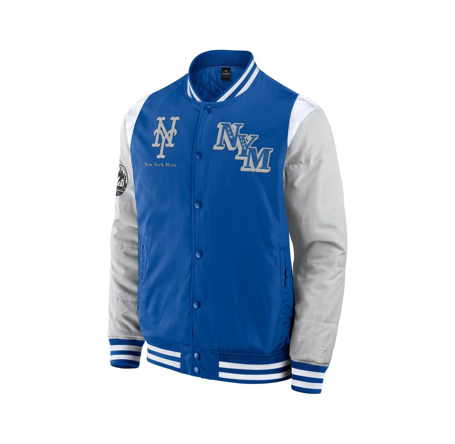 Men's Royal New York Mets Elements Elite Full-Snap Jacket