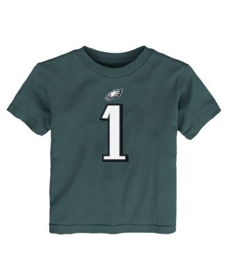 Toddler Jalen Hurts Midnight Green Philadelphia Eagles Player Name Number T-Shirt
