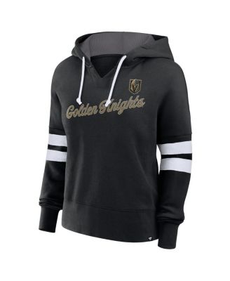Women's Black Vegas Golden Knights Seize Fleece Pullover Hoodie