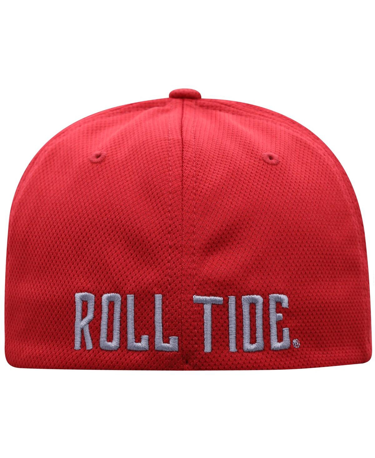 Top Of The World Men's Crimsonâ Alabama Crimson Tide Reflex 2.0 Flex Fit Hat In Crimson