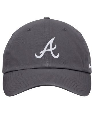 Men's Gray Atlanta Braves Club Adjustable Hat