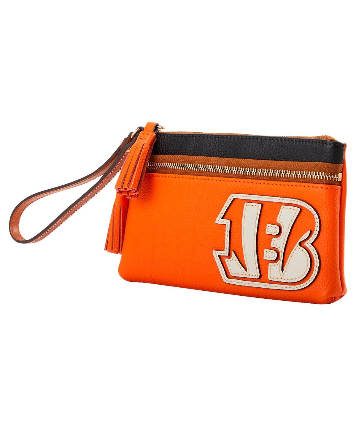 Dooney & Bourke Cincinnati Bengals Infield Double-zip Wristlet In No Color