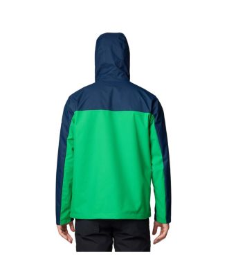 Men's Navy Notre Dame Fighting Irish Field Bound Omni-Tech Full-Zip Jacket