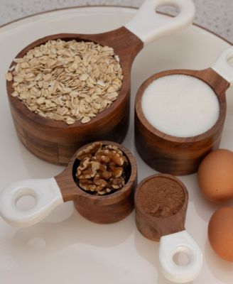 Wood Plus Collection 4-Piece Measuring Cups