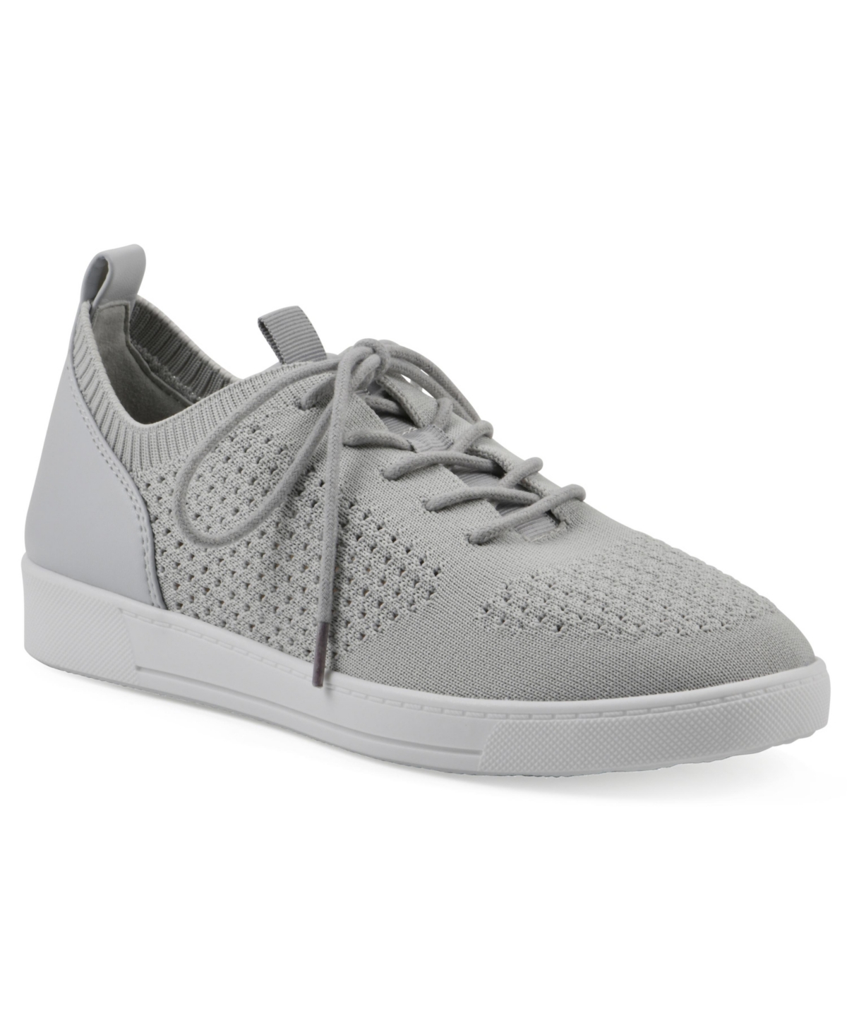 White Mountain Women's Upscale Slip-on Sneakers In Light Gray Fabric