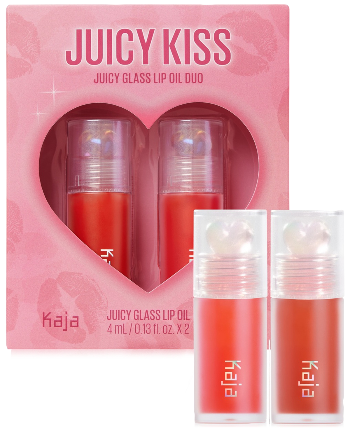 Kaja 2-pc. Juicy Kiss Juicy Glass Lip Oil Gift Set, Exclusively At Macy's In No Color