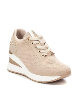 Women's Wedge Lace-Up Sneakers By XTI