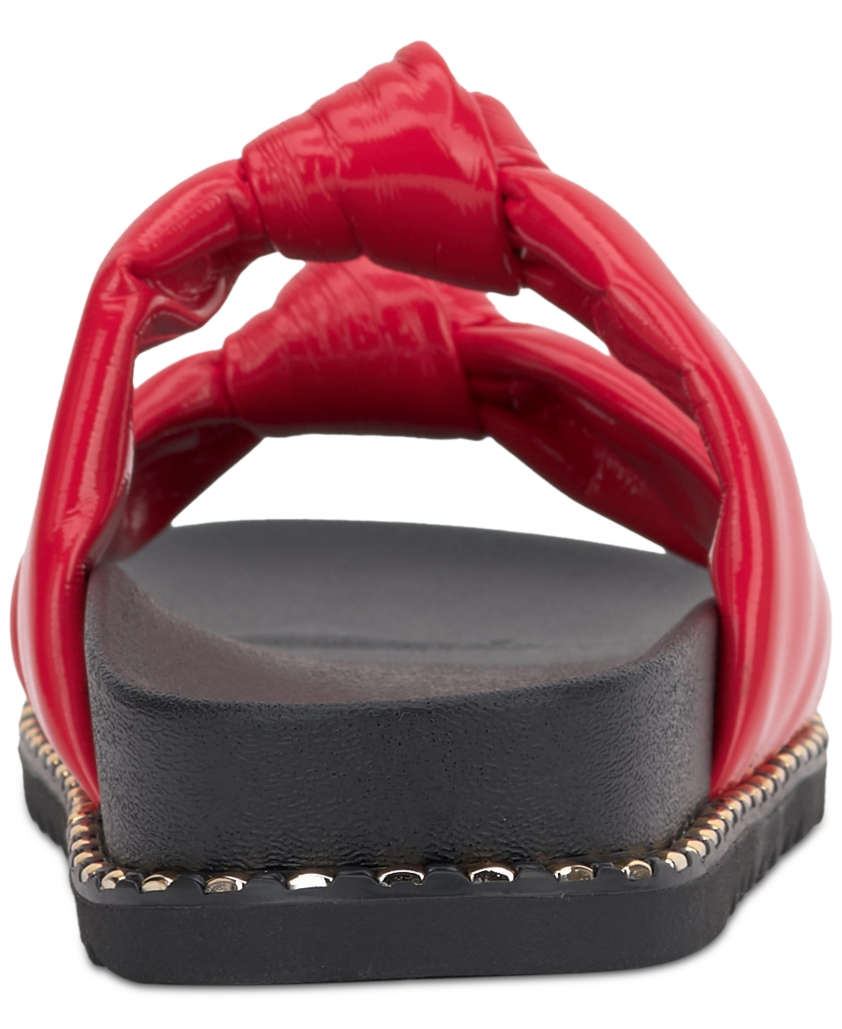 Jessica Simpson Caralyna Platform Slide Sandal In Poppy Patent