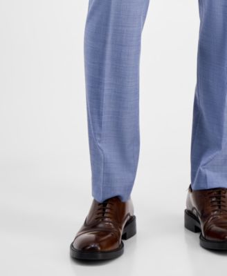 Men's Slim-Fit Wool-Blend Stretch Suit Pants