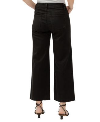Women's Suki Mid Rise Curvy Fit Wide Leg Jeans