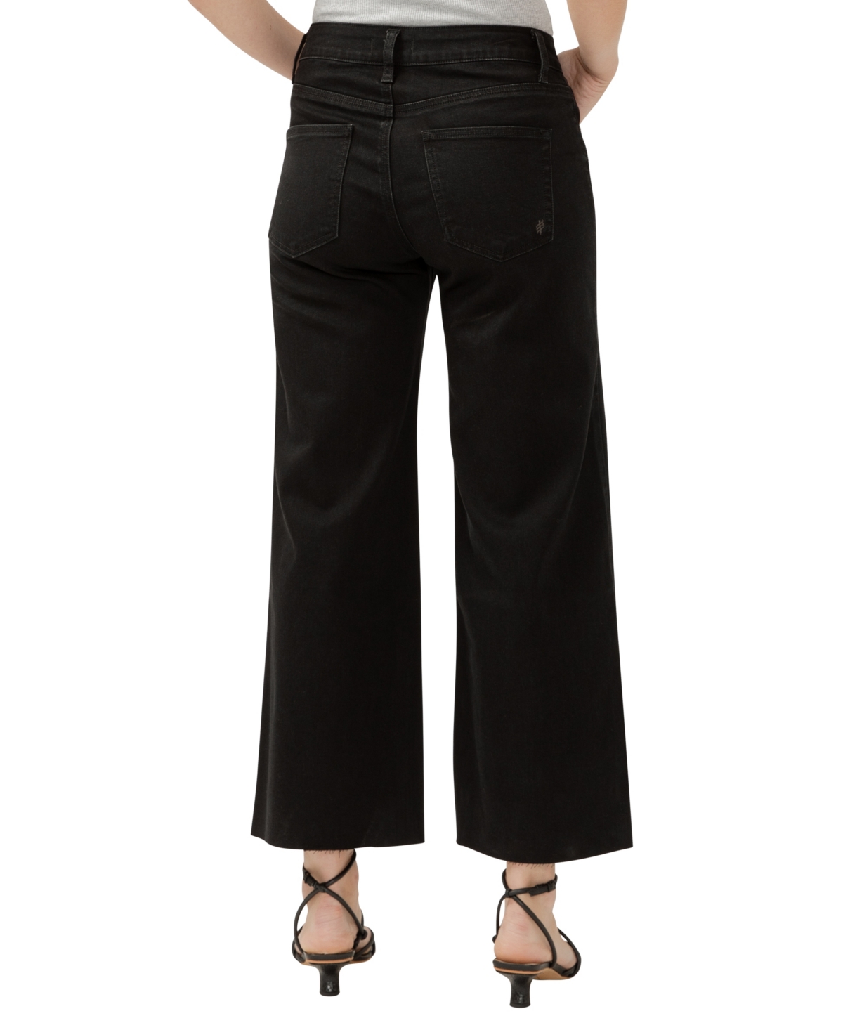 Shop Silver Jeans Co. Women's Suki Mid Rise Curvy Fit Wide Leg Jeans In Black